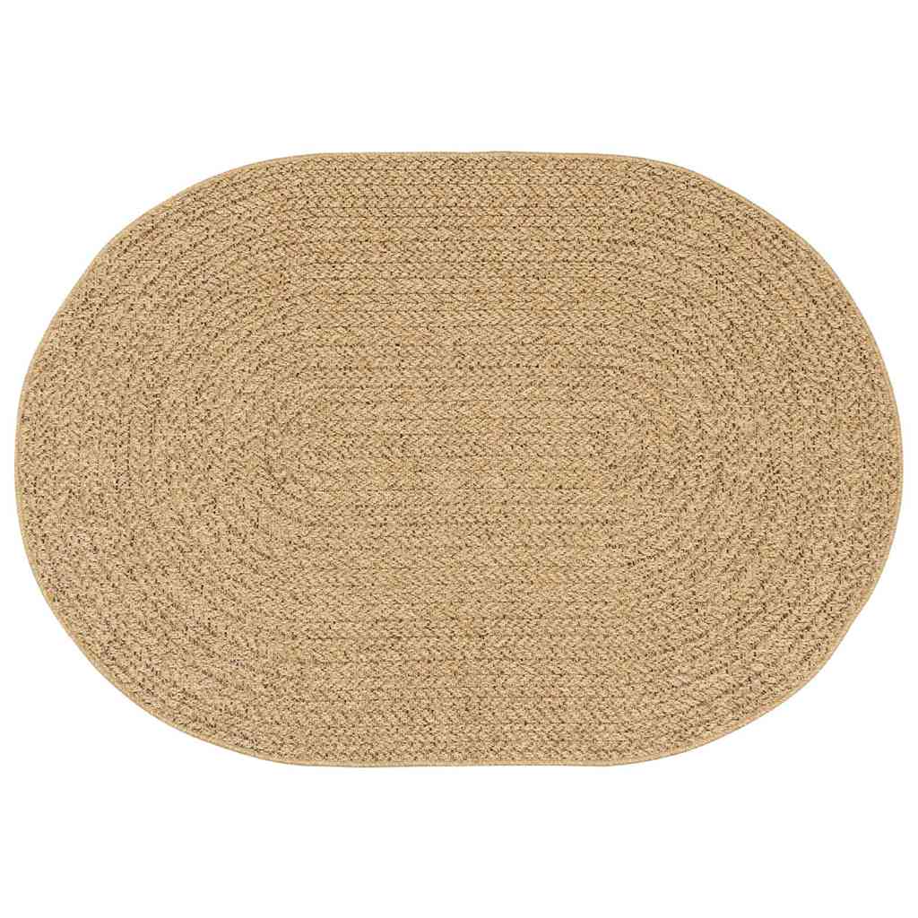 vidaXL Tapijt ZIZUR Bruin 150 x 80 cm Polypropyleen