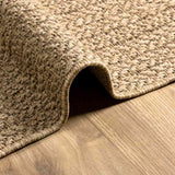 vidaXL Tapijt ZIZUR Bruin 150 x 80 cm Polypropyleen
