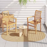vidaXL Tapijt ZIZUR Bruin 150 x 80 cm Polypropyleen