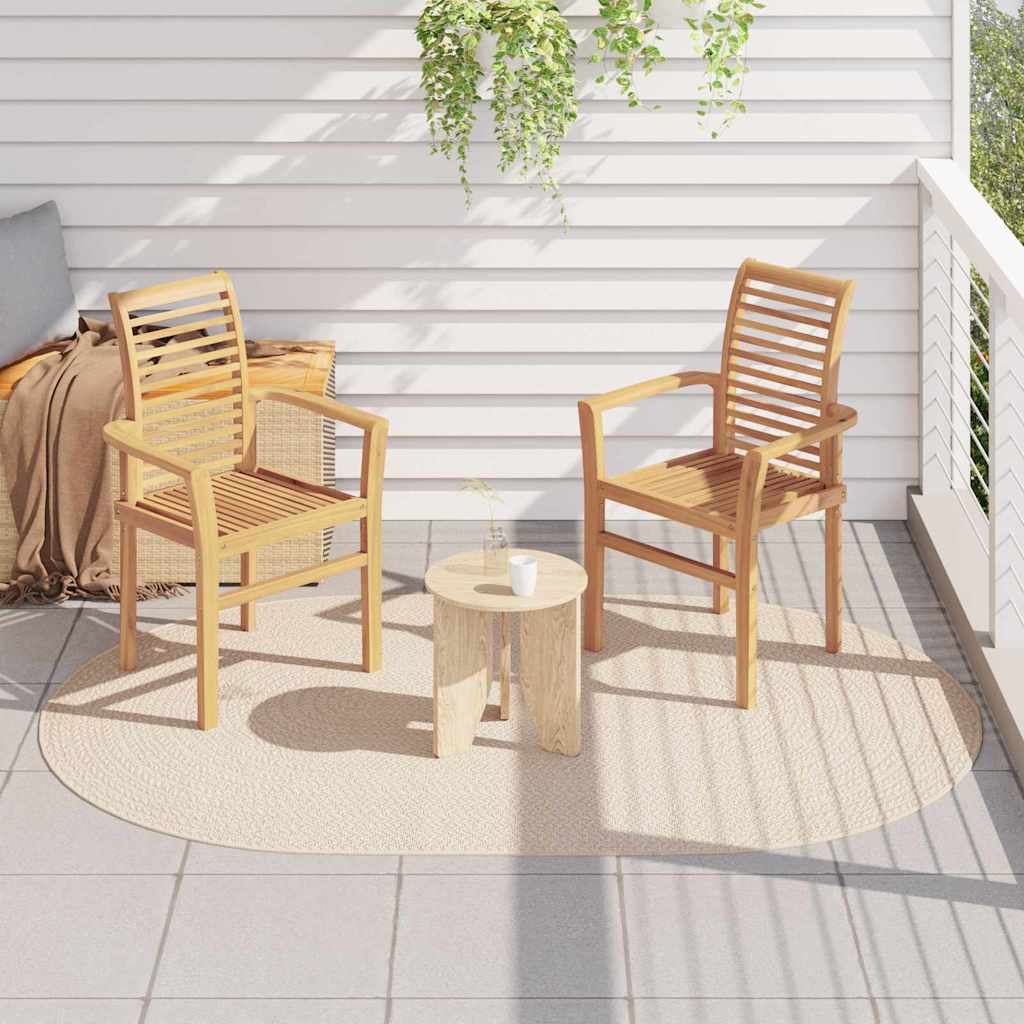 vidaXL Tapijt ZIZUR Bruin 150 x 80 cm Polypropyleen