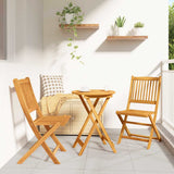 vidaXL Tuin Bistro Set 3 pcs Bruin Massief Acacia Hout