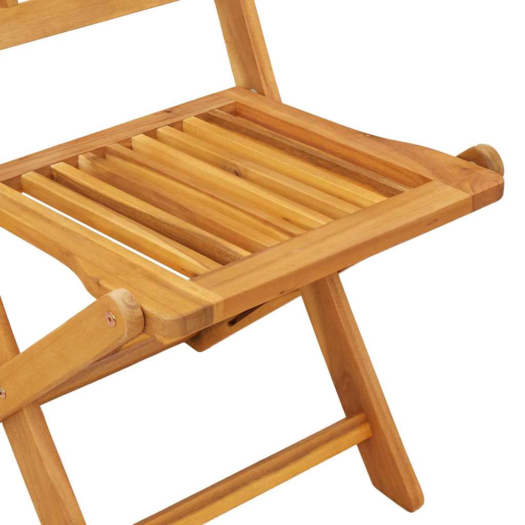 vidaXL Tuin Bistro Set 3 pcs Bruin Massief Acacia Hout