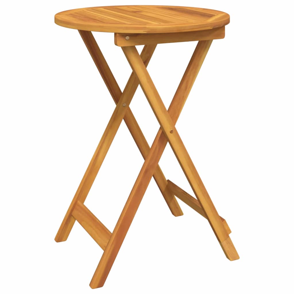 vidaXL Tuin Bistro Set 3 pcs Bruin Massief Acacia Hout