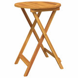 vidaXL Tuin Bistro Set 3 pcs Bruin Massief Acacia Hout