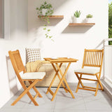 vidaXL Tuin Bistro Set 3 pcs Bruin Massief Acacia Hout