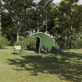 vidaXL Playhouse Tent with Roof with Storage Green 370 x 230 x 185 cm taffeta
