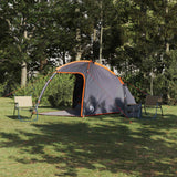 vidaXL Playhouse Tent with Roof with Storage Green 370 x 230 x 185 cm taffeta