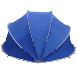 vidaXL Zwembadkoepel Groen 500 x 500 x 236 cm