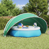 vidaXL Zwembadkoepel Groen 500 x 500 x 236 cm