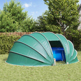 vidaXL Pool Tent Dome Groen 640 x 432 x 205 cm