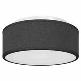 vidaXL Plafondlamp met schijnwerpers Zwart 30 x 30 x 13,5 cm Stof