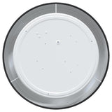 vidaXL Plafondlamp met schijnwerpers Zwart 30 x 30 x 13,5 cm Stof