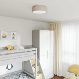vidaXL Plafondlamp met schijnwerpers Zwart 30 x 30 x 13,5 cm Stof