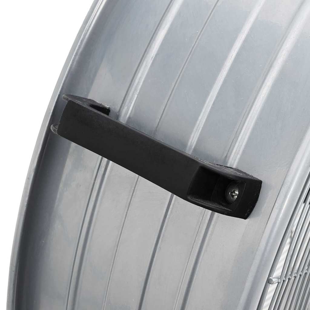 vidaXL Trommelventilator met wiel Zilver 79 x 37 x 82 cm Aluminium