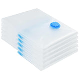 vidaXL Storage Bags with Storage 5 pcs Transparent and Blue 70 x 50 cm
