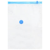 vidaXL Storage Bags with Storage 5 pcs Transparent and Blue 70 x 50 cm