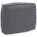 vidaXL Kussen Antraciet 50 x 40 x 12 cm Oxford Stof