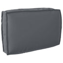 vidaXL Kussen Antraciet 60 x 40 x 12 cm Oxford Stof