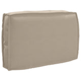 vidaXL Kussen Antraciet 60 x 40 x 12 cm Oxford Stof