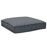 vidaXL Kussen Antraciet 80 x 80 x 12 cm Oxford Stof