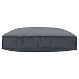 vidaXL Kussen Antraciet 80 x 80 x 12 cm Oxford Stof