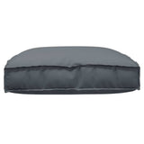 vidaXL Kussen Antraciet 80 x 80 x 12 cm Oxford Stof