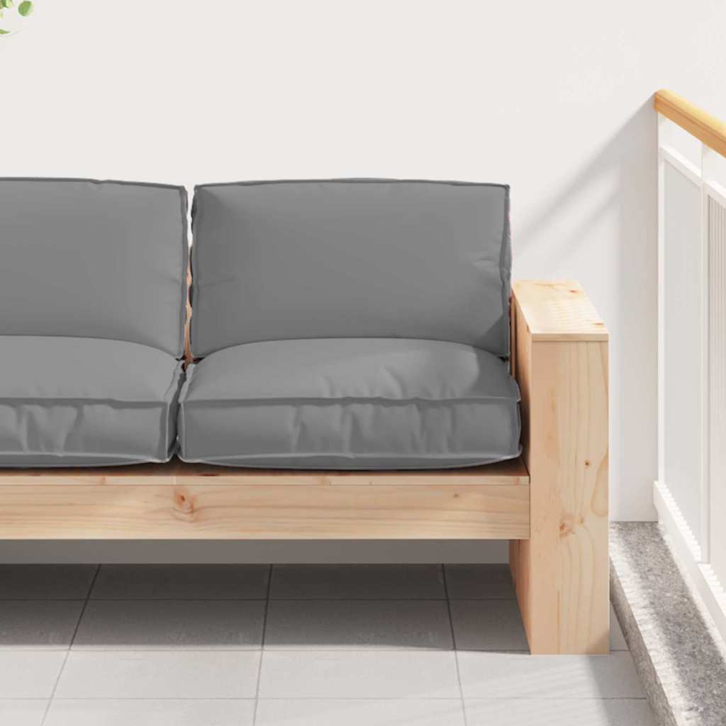 vidaXL Kussen Antraciet 80 x 80 x 12 cm Oxford Stof