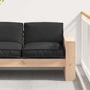 vidaXL Kussen Antraciet 80 x 80 x 12 cm Oxford Stof