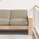 vidaXL Kussen Antraciet 80 x 80 x 12 cm Oxford Stof