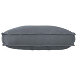 vidaXL Kussen Antraciet 70 x 40 x 12 cm Oxford Stof