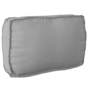vidaXL Kussen Antraciet 70 x 40 x 12 cm Oxford Stof