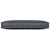 vidaXL Kussen Antraciet 80 x 40 x 12 cm Oxford Stof