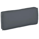 vidaXL Kussen Antraciet 120 x 50 x 12 cm Oxford Stof