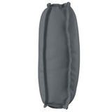 vidaXL Kussen Antraciet 120 x 50 x 12 cm Oxford Stof