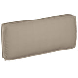 vidaXL Kussen Antraciet 120 x 50 x 12 cm Oxford Stof