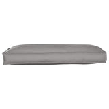 vidaXL Cushion Anthracite 120 x 60 x 12 cm Oxford Fabric