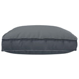 vidaXL Anthracite Cushion 120 x 80 x 12 cm Oxford Fabric