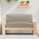 vidaXL Anthracite Cushion 120 x 80 x 12 cm Oxford Fabric