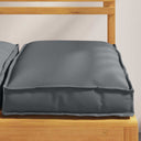 vidaXL Kussen 2 pcs Antraciet 40 x 40 x 8 cm Oxford Stof