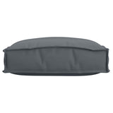 vidaXL Kussen 2 pcs Antraciet 40 x 40 x 8 cm Oxford Stof