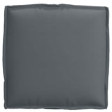 vidaXL Kussen 2 pcs Antraciet 40 x 40 x 8 cm Oxford Stof