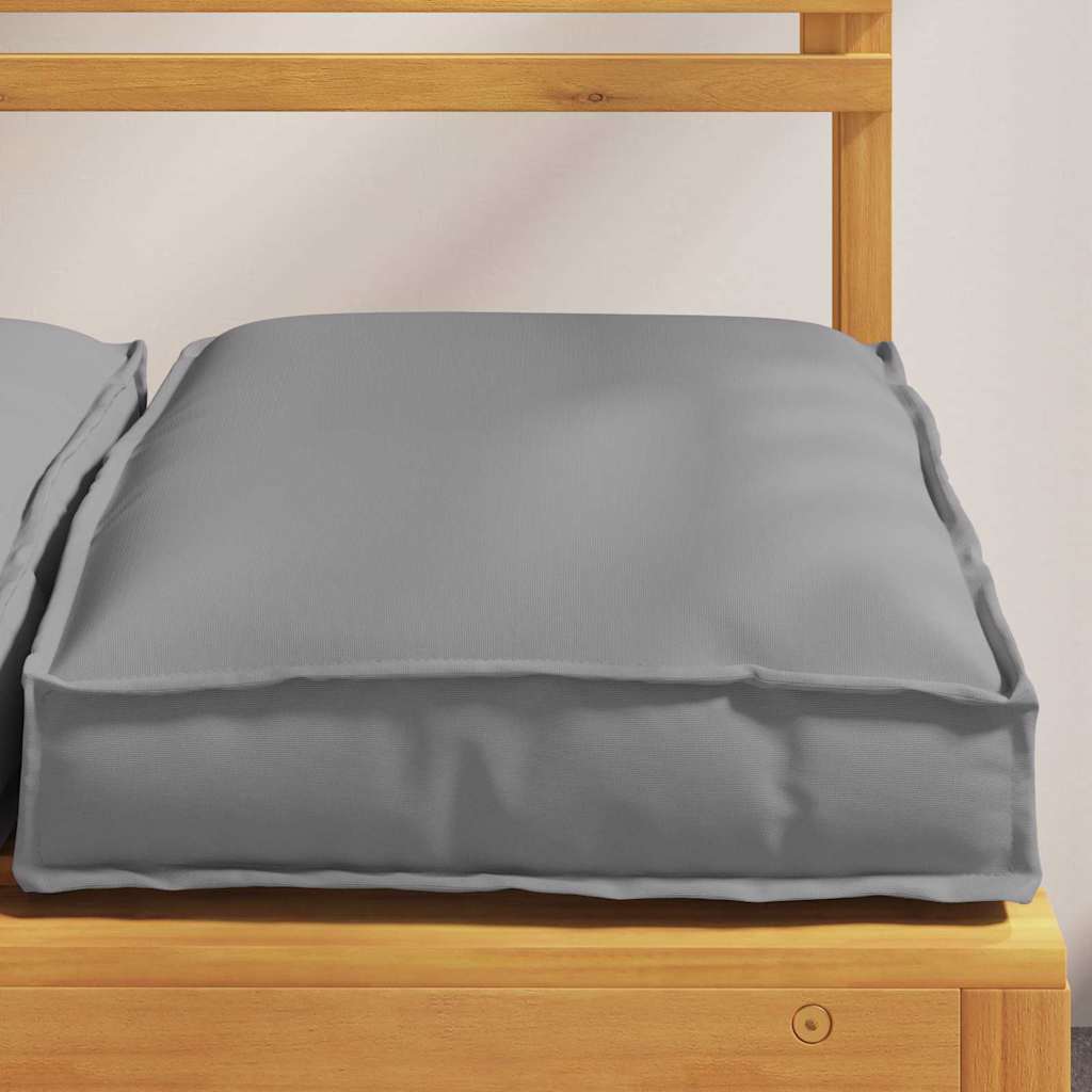 vidaXL Kussen 2 pcs Antraciet 40 x 40 x 8 cm Oxford Stof