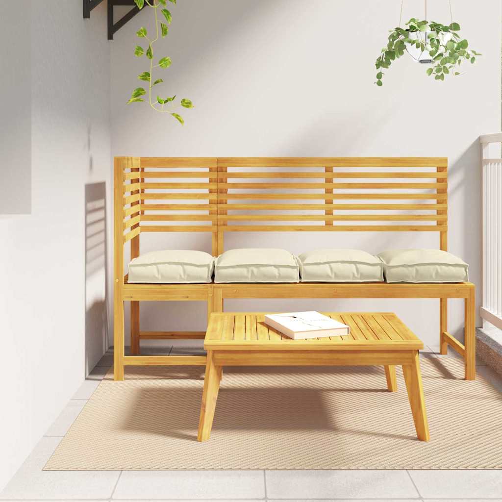 vidaXL Kussen 2 pcs Antraciet 40 x 40 x 8 cm Oxford Stof