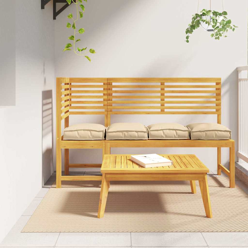 vidaXL Kussen 2 pcs Antraciet 40 x 40 x 8 cm Oxford Stof