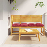 vidaXL Kussen 2 pcs Antraciet 40 x 40 x 8 cm Oxford Stof