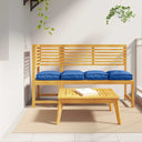 vidaXL Kussen 2 pcs Antraciet 40 x 40 x 8 cm Oxford Stof