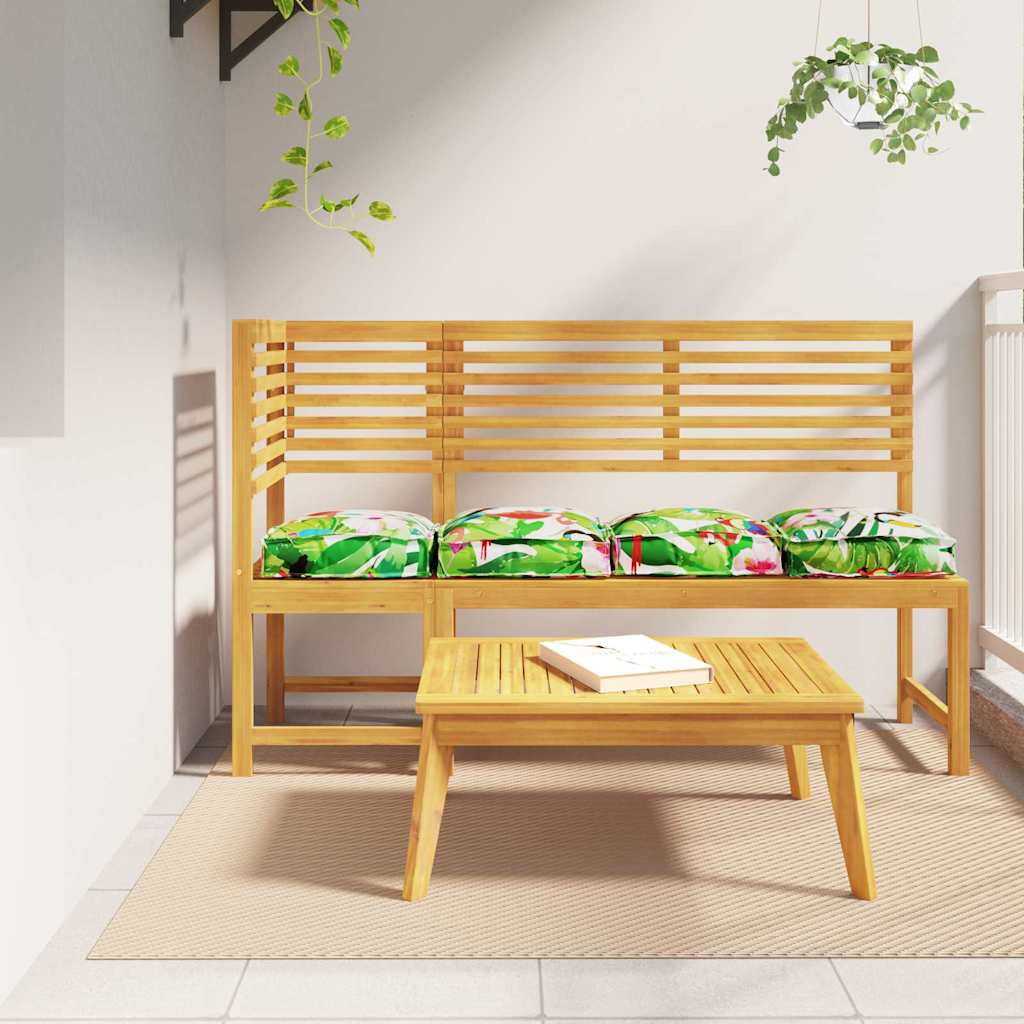 vidaXL Kussen 2 pcs Antraciet 40 x 40 x 8 cm Oxford Stof