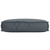 vidaXL Kussen Zwart 60 x 40 x 8 cm Oxford Stof