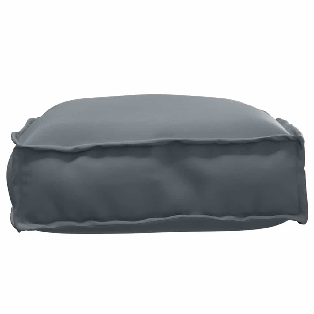 vidaXL Kussen Zwart 60 x 40 x 8 cm Oxford Stof