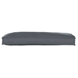 vidaXL Kussen Antraciet 100 x 40 x 8 cm Oxford Stof